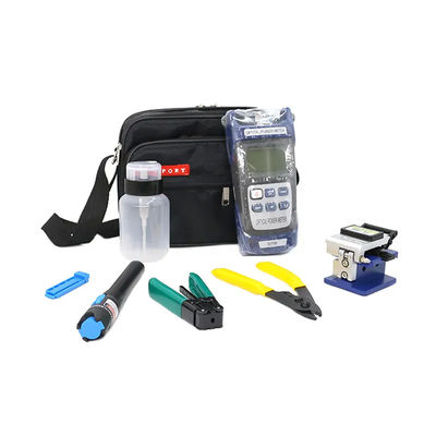 Localizador visual da falha de Kit With Optical Power Meter da ferramenta dos acessórios do cabo da fibra de FTTX FTTH