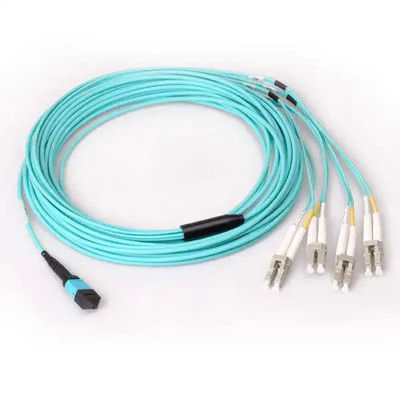 5.0mm Conjunto de conector óptico 50N 2 fibras de cabo Diâmetro exterior