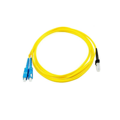 Montagem de cabos de fibra de vidro multi-modo com chapa de PVC LSZH OFNR OFNP