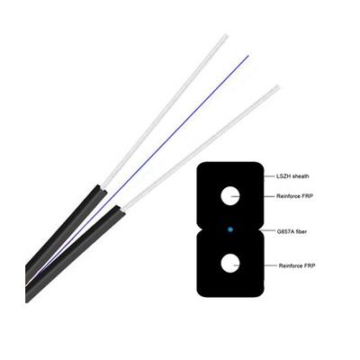 Cabos de queda de fibra óptica de comprimento de onda de 300N 850nm duráveis para conectividade de alta velocidade