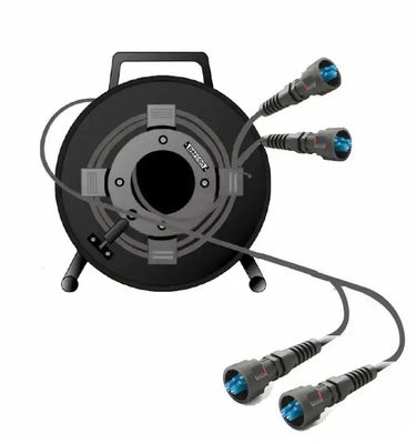 PC Plástico PCD380 Desdobrável Tático Fibra Óptica Cabos Roller Incrível Cable Vazio tambor bobina