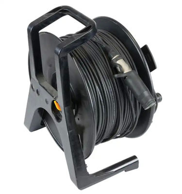 PC Plástico PCD380 Desdobrável Tático Fibra Óptica Cabos Roller Incrível Cable Vazio tambor bobina