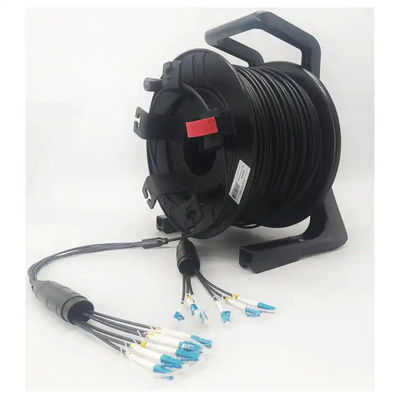 500 Meter Industrial Automático Cable Reel Emergência Indoor Outdoor Fibra Óptica Patching